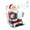 Red E, variant on Xecvkr Christmas Musical Santa Claus Dancing Figure ABS Battery Operated Red Animated Statue Table Party Holiday Gift 11.22in 1pc