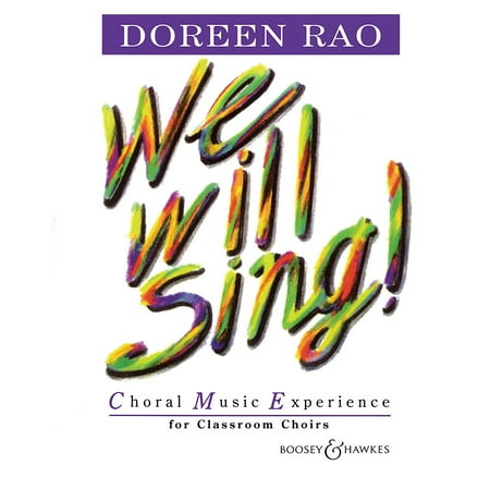 Boosey and Hawkes We Will Sing! - Performance Project 3 (Book Only) SINGER PROGRAM 3 Composed by Doreen