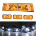 thumbnail image 3 of Cubierta de luz de techo de coche lente amarilla con bombilla LED 15060523 repuesto para H2 SUT 2005-2009 ANGGREK  Otros, 3 of 8