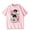pink, variant on You and I are Polar Opposites Unisex Short Sleeve Anime Graphic T-Shirt