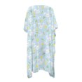 thumbnail image 2 of HELLHERO Easter Bunny & Chick Print Beach Kimono - Lightweight Breathable Swimsuit Cover Up - Cute Vacation Cardigan for Women, 2 of 6