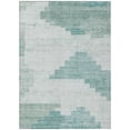 thumbnail image 2 of Addison Rugs Chantille Indoor/Outdoor Transitional Geometric Teal Machine Washable Rectangle Rug, 9' x 12', 2 of 8