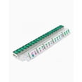 thumbnail image 4 of A set of American-style mahjong tiles, 166 green rhinestone acrylic mahjong tiles (1.2 inches, tiles only), 4 of 5