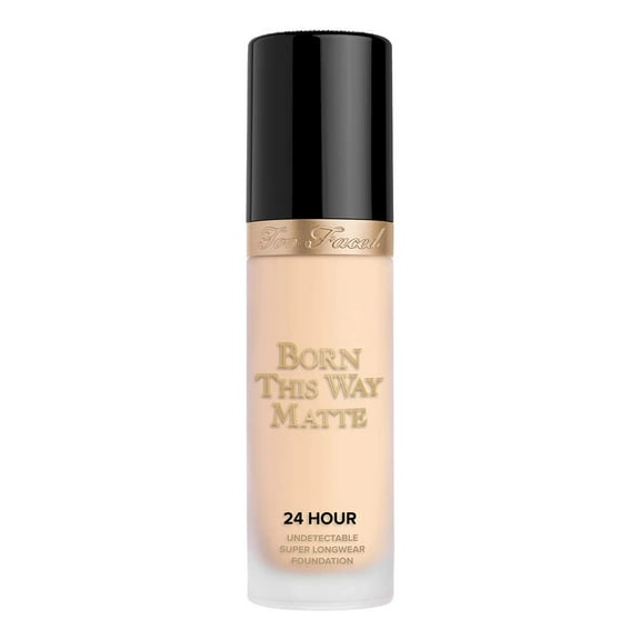 Too Faced Born This Way Matte 24 Hour Undetectable Foundation Snow 1 oz