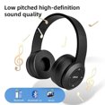 thumbnail image 4 of P47 auriculares inalámbricos bluetooth con micrófono auriculares con sonido estéreo auriculares deportivos para juegos compatibles con PC Smartphone, 4 of 5