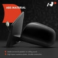 thumbnail image 3 of A-Premium Driver Side Power Door Mirror - Compatible with Toyota RAV4 2006 2007 2008 - Non-Heated Manual Folding Black Outside Rear View Mirror - Replace# 87940-42810, 3 of 8
