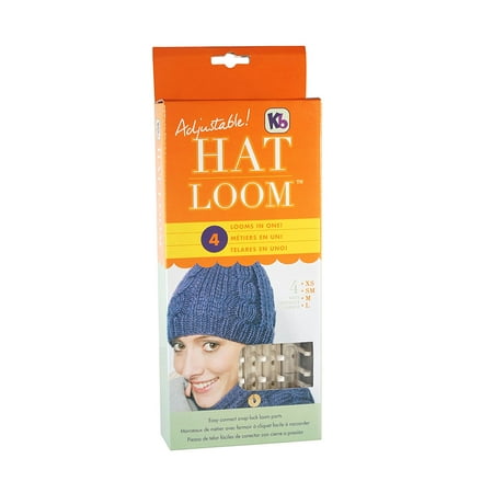 Hat Loom Completely Adjustable For 4 Hat Sizes Baby To Men S Large Size By Authentic Knitting Board Ship From Us Hat Loom Completely Adjustable For 4 Hat Sizes Baby To Men S Large Size By Authentic Knitting Board Ship From Us