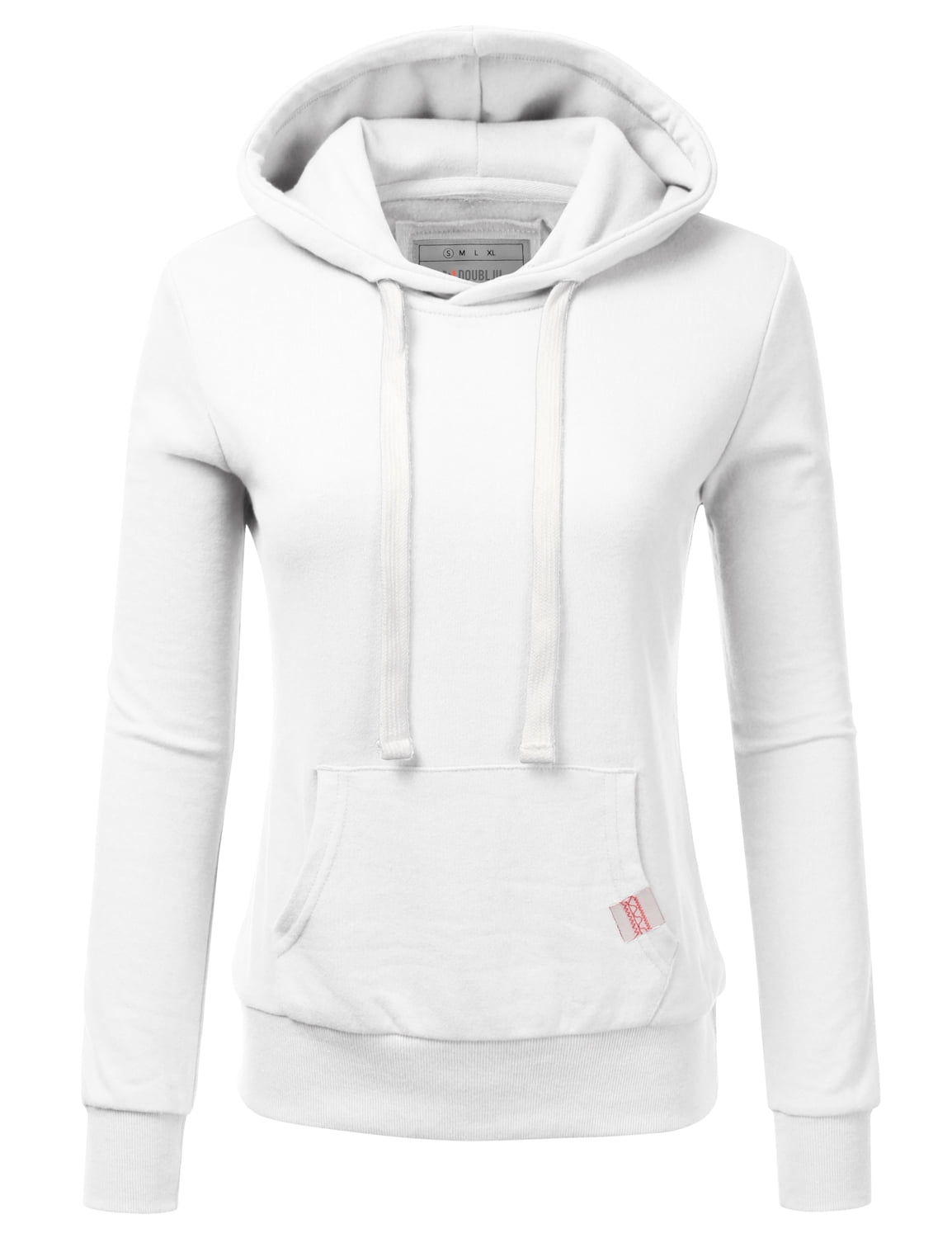 white zip hoodie women's