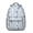 Grey, variant on Mexican Day of the Dead Backpack - Waterproof Bookbag with Skeleton & Rose Print for Artistic Students