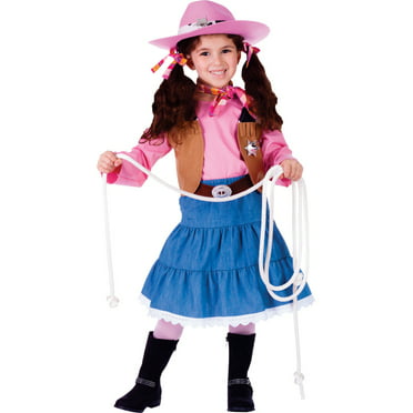 Cowgirl Costume for Girls - Walmart.com