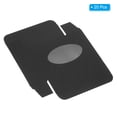 thumbnail image 3 of Uxcell 3.8x2.8x1.2" Paper Soap Box with Window, 20 Pack Soap Boxes Oval Presents Packaging Boxes, Black, 3 of 6