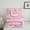 Pink Bow C, variant on Manfei Kids Personalized Initial P 2pcs Twin Comforter Set - Kawaii Pink Bow Princess