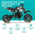 thumbnail image 5 of SAY YEAH Dirt Bike,49cc 2-Stroke Mini bike for Farm Fields & Backyard Racing,Max Speed 25mph,Maximum load 180lbs, 5 of 7