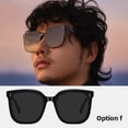 thumbnail image 4 of Advanced and fashionable boxy sunglasses, UV resistant sunglasses, 4 of 16