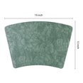 thumbnail image 4 of Unique Bargains Set of 6 Place Mat Faux Leather Table Placemats Washable Green 19x12in, 4 of 7