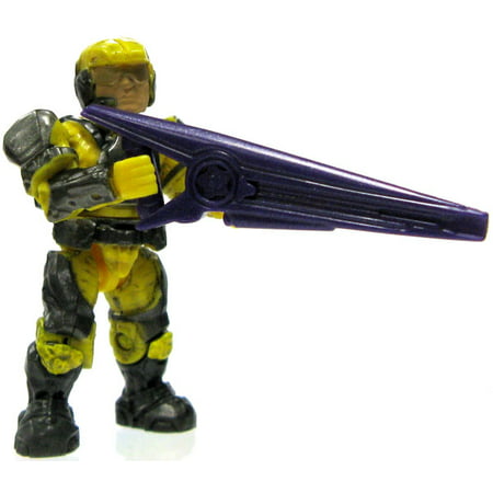 Mega Bloks Halo Series 5 Marine Minifigure [Yellow with Beam Rifle ...