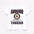 thumbnail image 5 of Women's Gameday Couture White Auburn Tigers All-Time Classic Oversized Flowy T-Shirt, 5 of 5