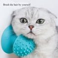 thumbnail image 3 of CSCHome Cat Toys,Hair Scrubber Pet Cat Round Suction Cup Hair Scratcher,Helps to Clean up the Floating Hair of Cats Indoor Interactive Cat Toys, 3 of 5