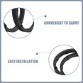thumbnail image 3 of HLONK 4PCS Car Speaker Adapter Spacer Rings Plastic Speaker Gasket Automotive Audio System Modified Speaker Rings for Most Car Trucks and SUVs, 3 of 8