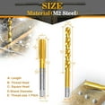 thumbnail image 2 of FRKSMD-M12x1.75 Tap and 10.2mm Drill Bit Kit, M2 HSS Metric Drill and Tap Set, Combination of Drill and Tap Kit for Metal, 2 of 4