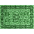 thumbnail image 1 of Ahgly Company Indoor Rectangle Persian Emerald Green Traditional Area Rugs, 3' x 5', 1 of 4