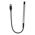 thumbnail image 2 of Lámpara De Luz De Lectura Mini USB Flexible De 10 Luces LED, Luz De Metal Flexible Para Computadora Portátil Para Escritorio De Computadora Con Cuello De Cisne Flexible,, 2 of 6