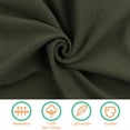thumbnail image 4 of Set de gorros para bebé PESAAT, algodón, 110 x 110 cm, color verde militar, 4 of 5