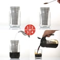 thumbnail image 6 of 32 Oz Heavy Duty Glass Mason Jar, Iced Coffee Maker With Handle & Stainless Steel Filter, Cold Brew Coffee Maker, Heavy Duty Glass Airtight&Leak-Proof for Coffee, Iced Tea, Drinks - Gray, 6 of 10