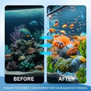 9-Way Aquarium Test Strips - 150 Aquarium Water Test Kit Fish Tank Test Kit Quick & Accurate Testing Iron Copper Nitrate Nitrite Chlorine Total Hardness Total Alkalinity Carbonate pH