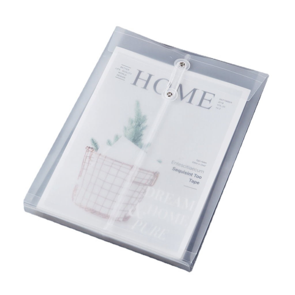 Letter Size File Wallet Waterproof File Envelopes Documents Bag