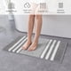 thumbnail image 3 of Juego de alfombras de baño Tindbea de 2 piezas, extra suaves y absorbentes, color gris, 3 of 6