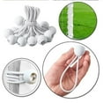 thumbnail image 2 of 100 Pcs Bungee Balls 6", White Tarp Ball Bungee with Balls Heavy Duty Canopy Tarp Tie Down Ball for Camping,Shelter,Cargo,Tent Poles-UV Resistant, 2 of 8