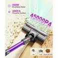 thumbnail image 6 of Stick Vacuum with HEPA Filter - 60-Minute Runtime, LED Floor Light, Easy to Empty Dust Cup, 6 of 9