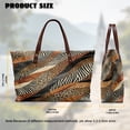 thumbnail image 6 of Eheartsgir Animal Patchwork Print Shoulder Bags with Portable with Inner Pocket, Lightweight Tote Bag for Women for Daily Travel, 6 of 6
