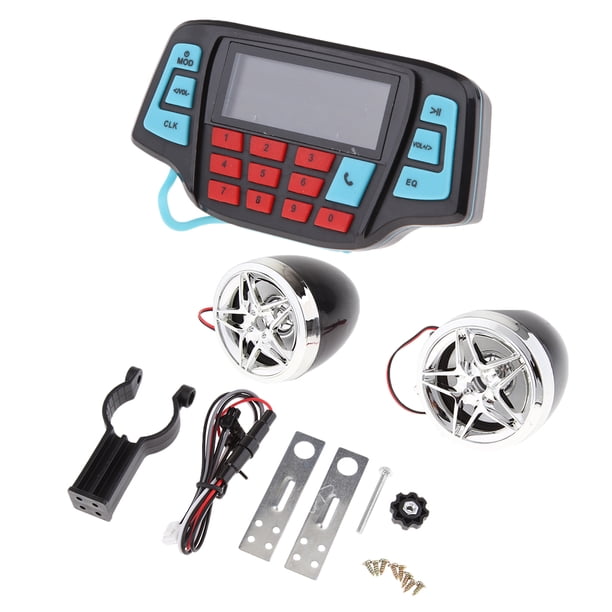 Usb Fm Amplificador Estéreos Sistema de Sonido DC 12V Soporte USB Sunnimix Audio de la motocicleta