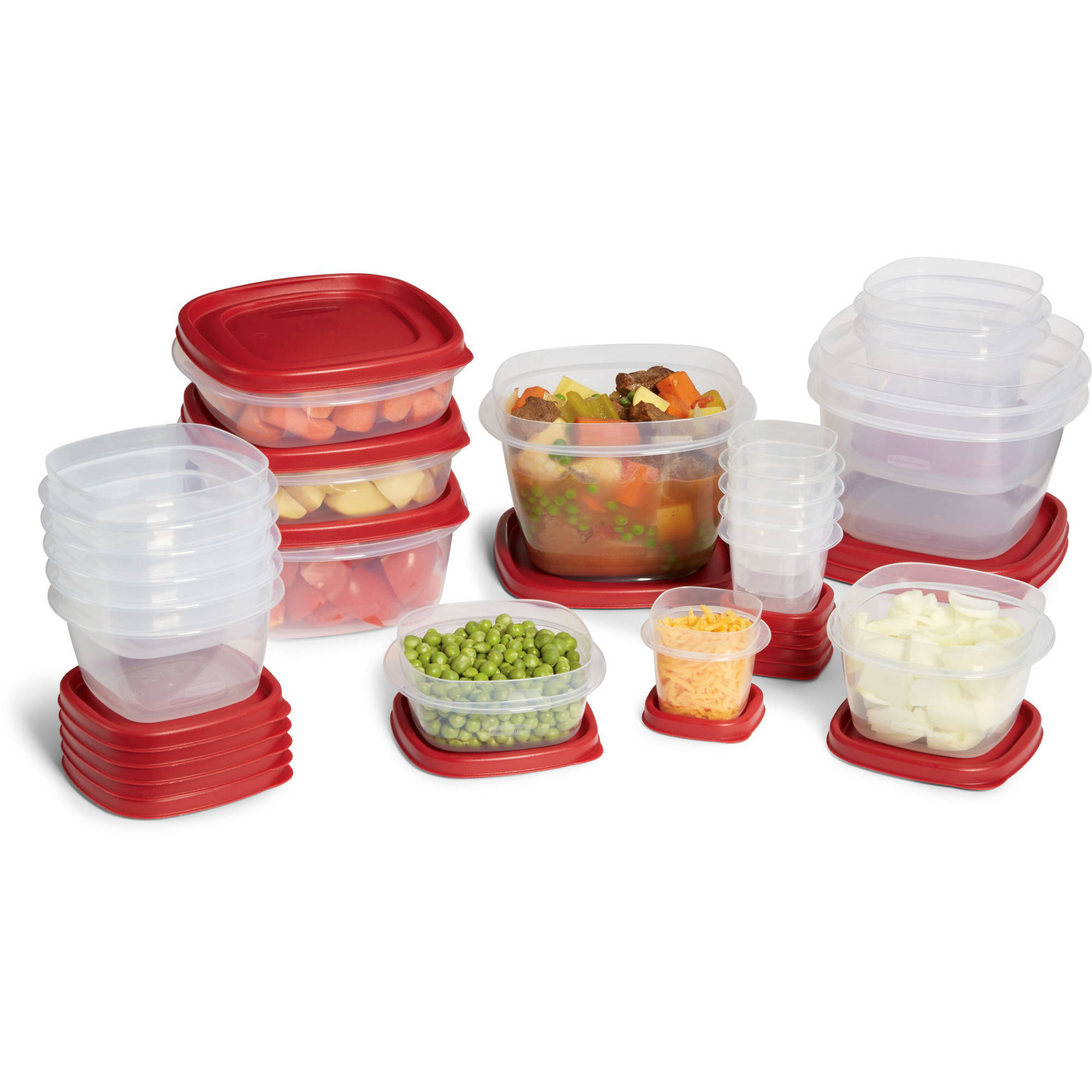 Rubbermaid Easy Find Lids Food Storage and Organization Containers, Set of 20 (40 Pieces Total) - image 3 of 13
