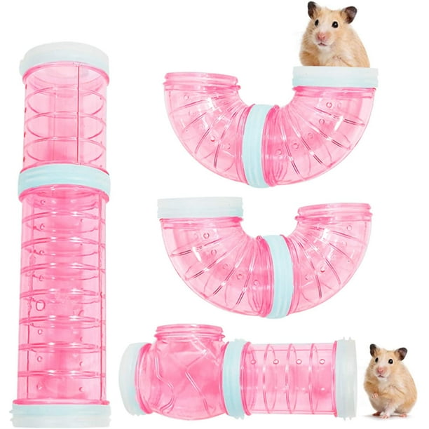 Hamster cage top accessories tubes