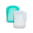thumbnail image 5 of Stasher Reusable Non-Toxic Pinch-Lock Seal 100% Pure Platinum Silicone Pocket Bag, 2 Pack, 5 of 5