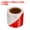 White Red, variant on Uxcell 2 Rolls Reflective Tape, Waterproof Adhesive High Visibility Caution Warning Safety Tape Reflector for Trucks Trailers White Red