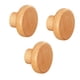 thumbnail image 2 of Ganchos para abrigos de madera de 3 piezas, perchero Circular para ropa, colgador decorativo, ganchos de pared redondos organizadores, soporte para co 5 cm de diámetro, 2 of 8