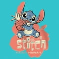 thumbnail image 2 of Girl's Lilo & Stitch Kauai Pineapple Stitch  Graphic Tee Tahiti Blue Large, 2 of 4