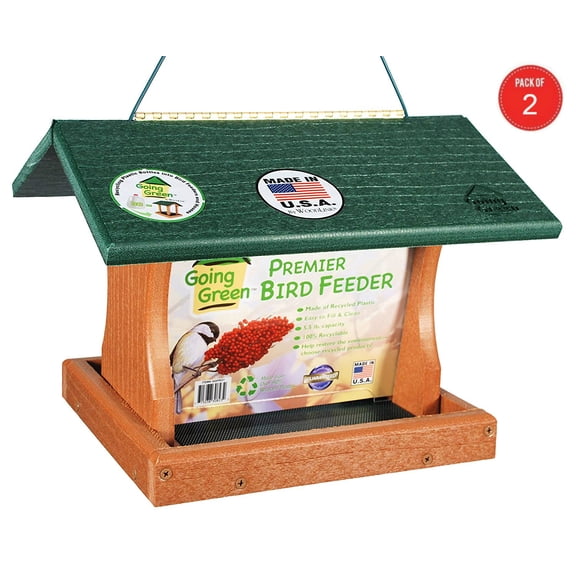 Woodlink Going Green Large Premier Bird Feeder Model GGPRO1 (Pack of 2)