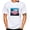 WHITE, variant on ﻿   Men's Cool & Casual Printed Tee Cotton Blend Crew Neck Short Sleeve Graphic T-Shirt Casual Male Clothing