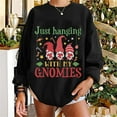 thumbnail image 2 of MaFYtyTPR Christmas Tops Christmas Sweatshirt For Women Oversized Graphic Fashion Casual Crewneck Long Sleeve Pullover Sweatshirt Tops Shirt Blouse, 2 of 5