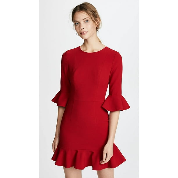 Black halo top brooklyn dress