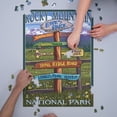 thumbnail image 3 of Estes Park, Colorado, Destinations Sign #2 (1000 Piece Puzzle, Size 19x27, Challenging Jigsaw Puzzle for Adults and Family, Made in USA), 3 of 4