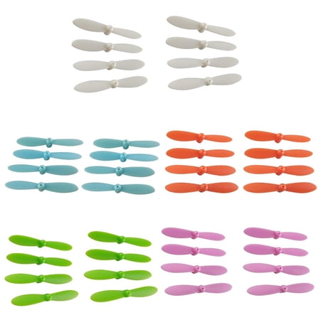 40 pieces Propeller Propellers Airscrew Upgrade Parts Accessory Multicolor