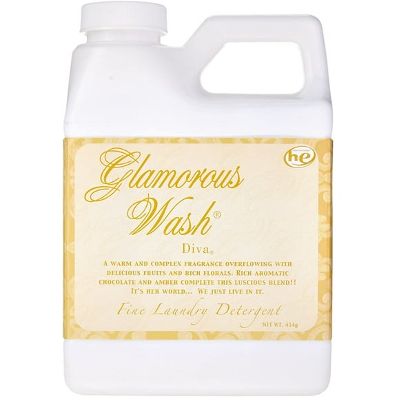 Tyler Candle Diva Glamorous Wash Fine Liquid Laundry Detergent, 6 Loads, 16 fl oz