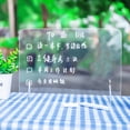 thumbnail image 3 of MasteelfCA 5pcs Useful Simple Desktop Acrylic Message Boards Memo Writing Board for Office, 3 of 8