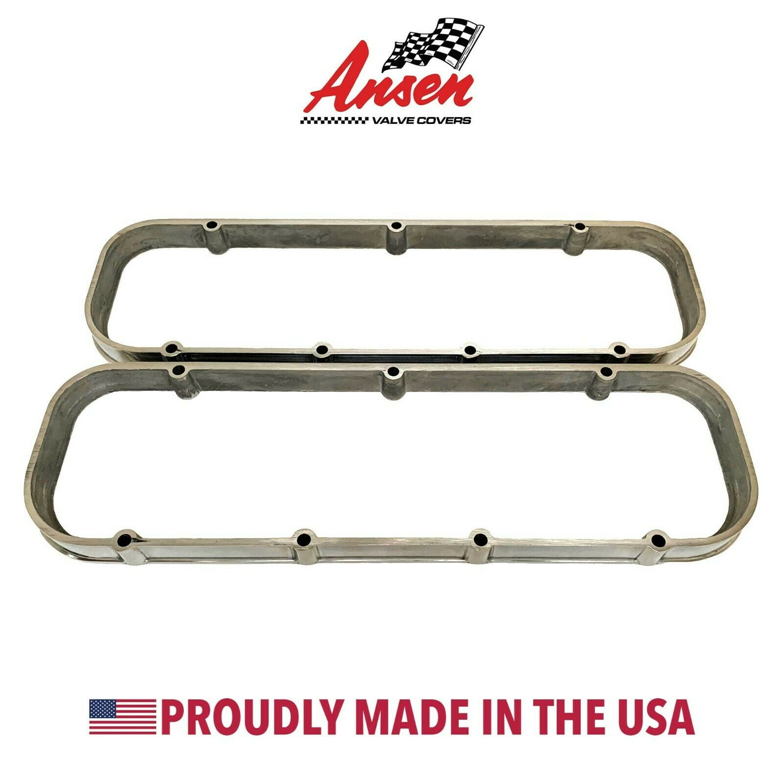 Big Block Chevy Valve Cover Spacer Polished Ansen USA